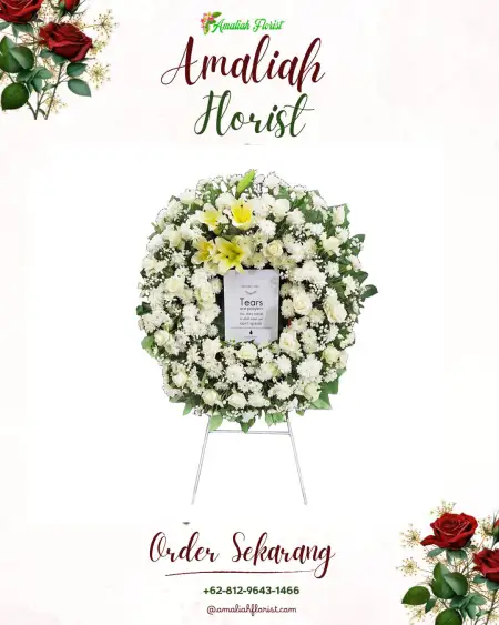 Krans Bunga Duka Waru Sidoarjo